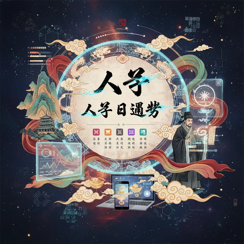 八字排盤 - 八字日運勢