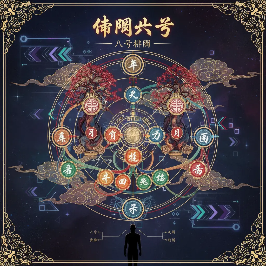 命盤八字 - 八字排盤