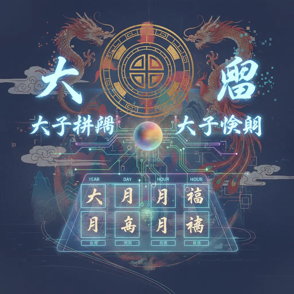 八字查詢 - 八字排盤