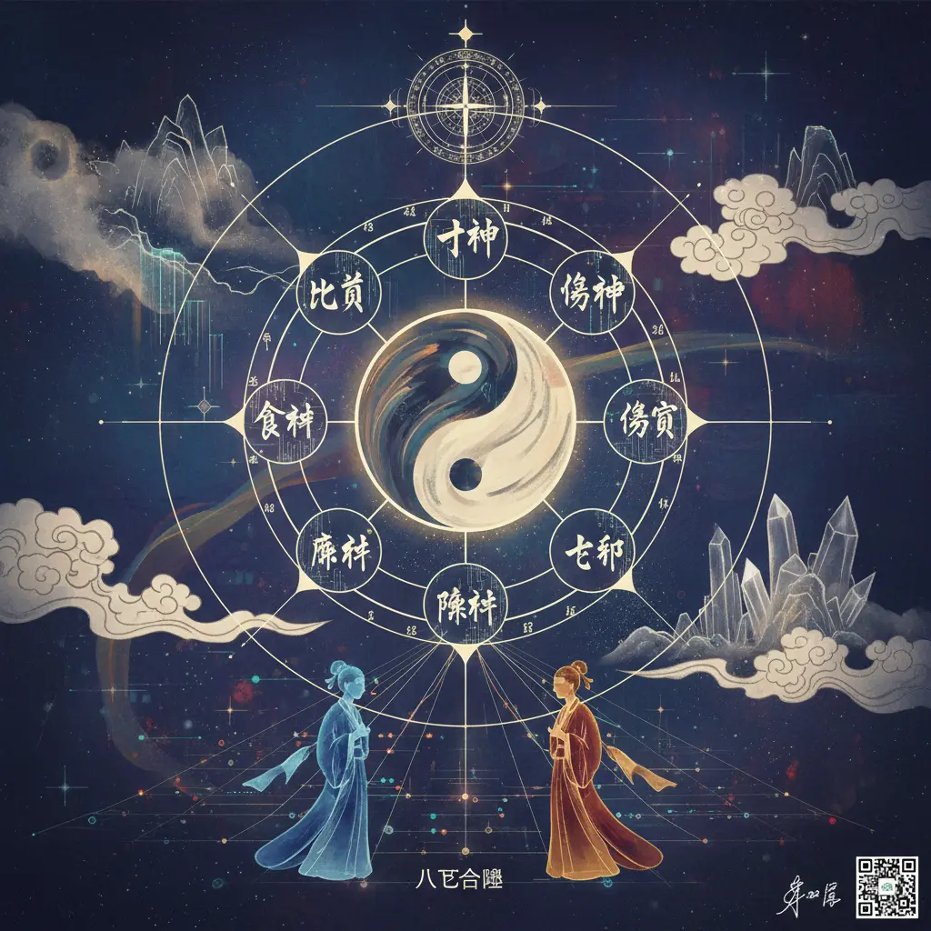 八字合盤 - 十神