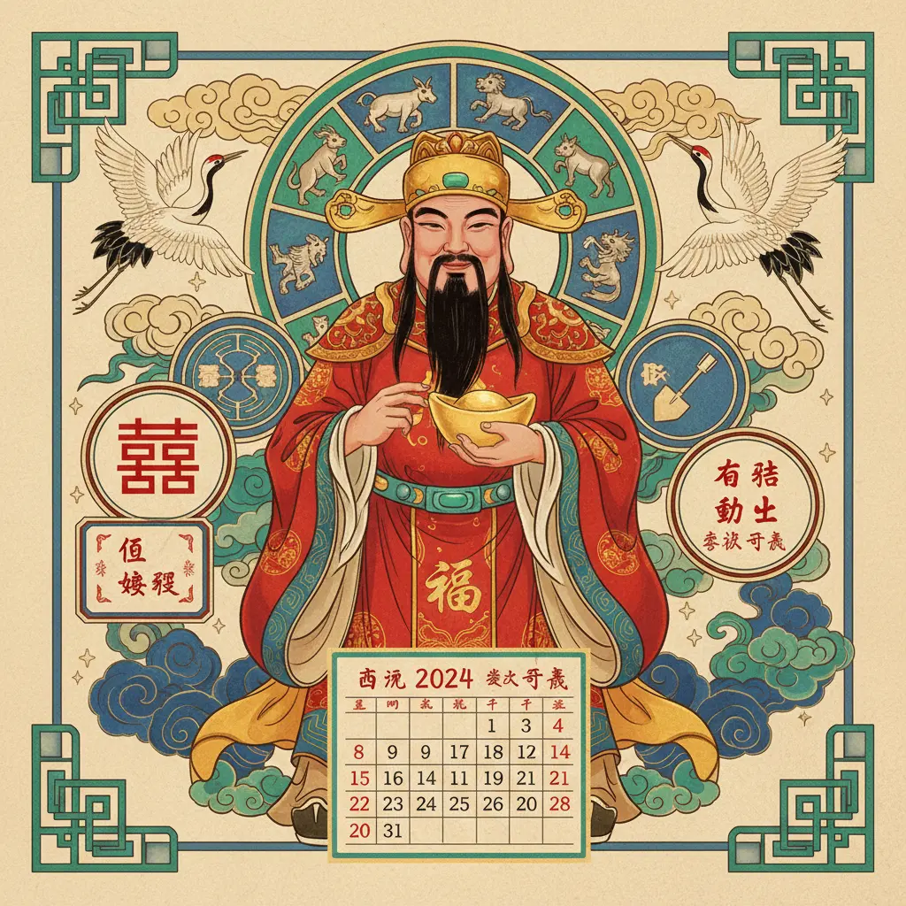 農民曆 - 財神