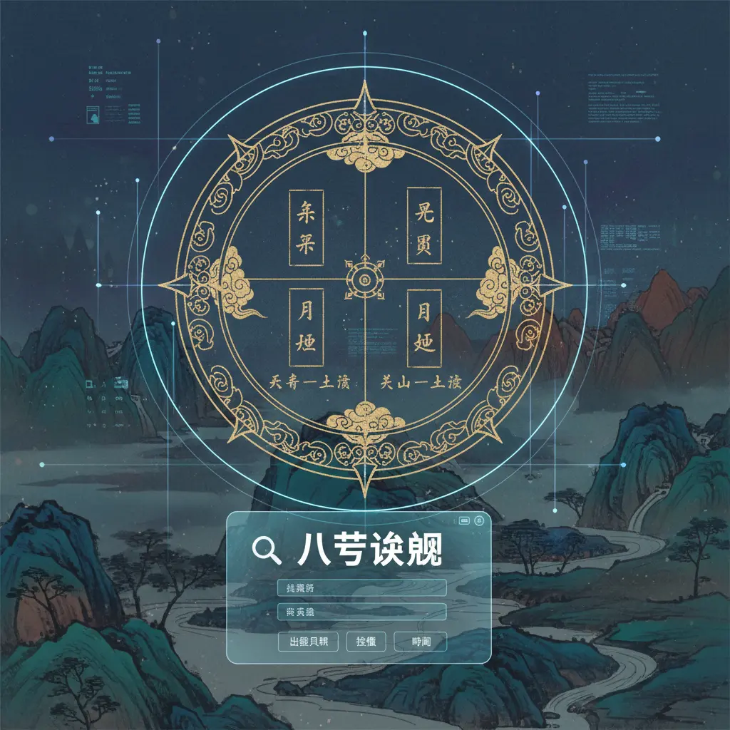 八字查詢 - 四柱八字