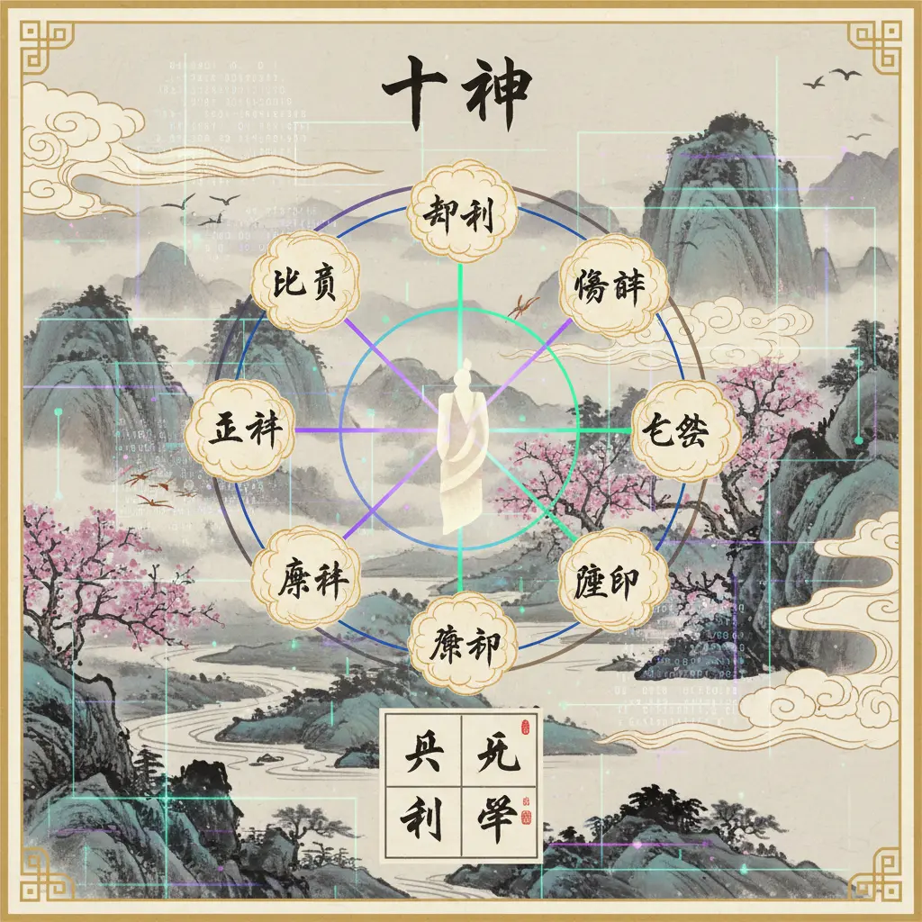 八字分析 - 十神