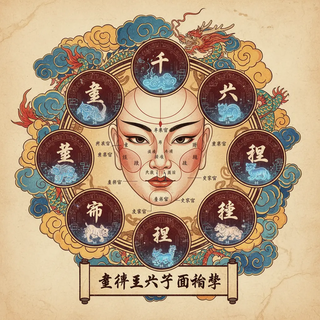 韋千里八字 - 面相學