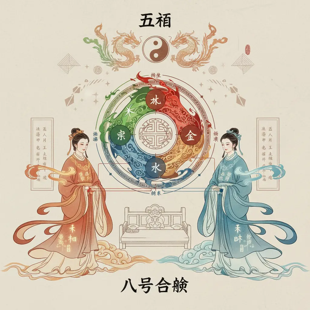 八字合婚 - 五行
