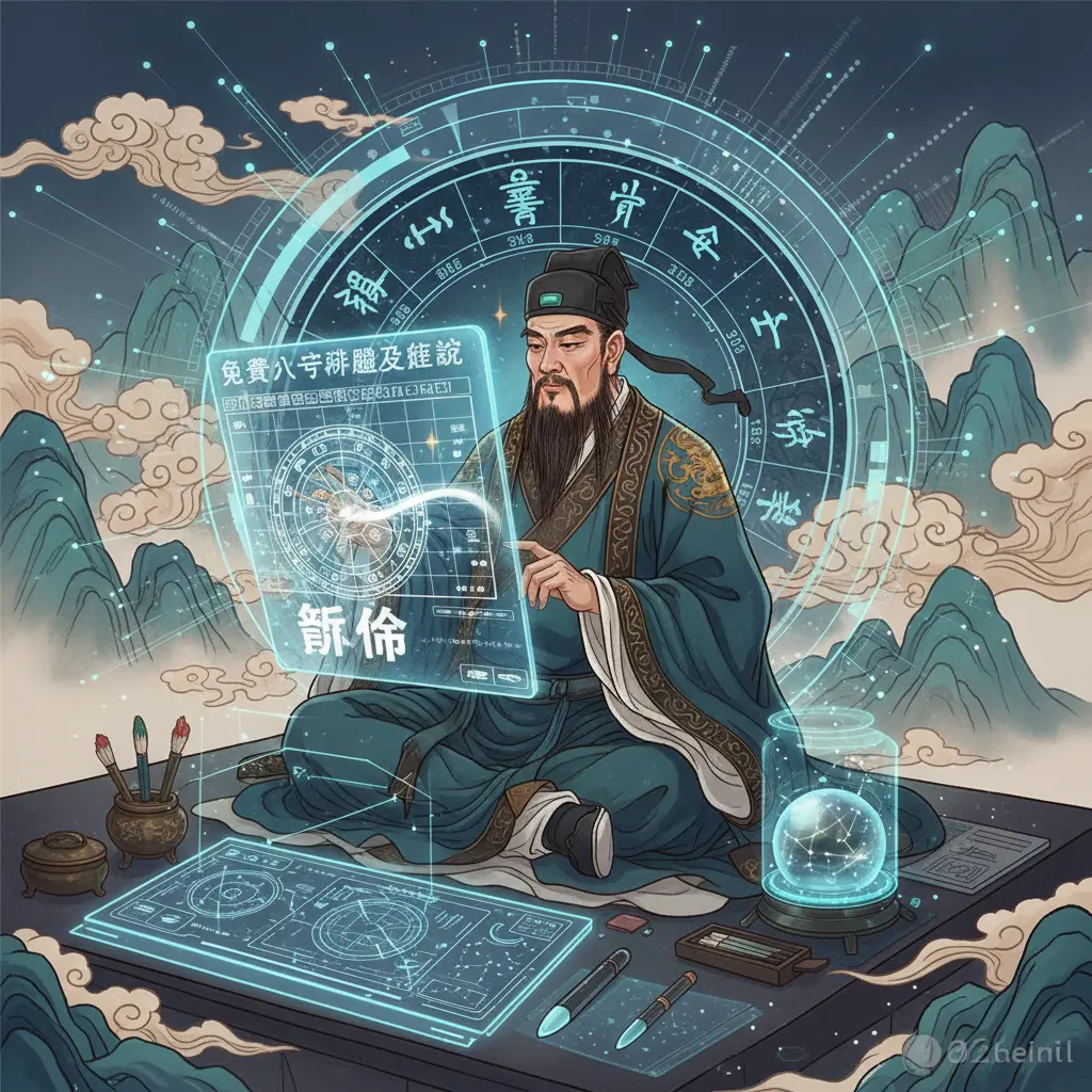 免費八字排盤及解說 - 算命