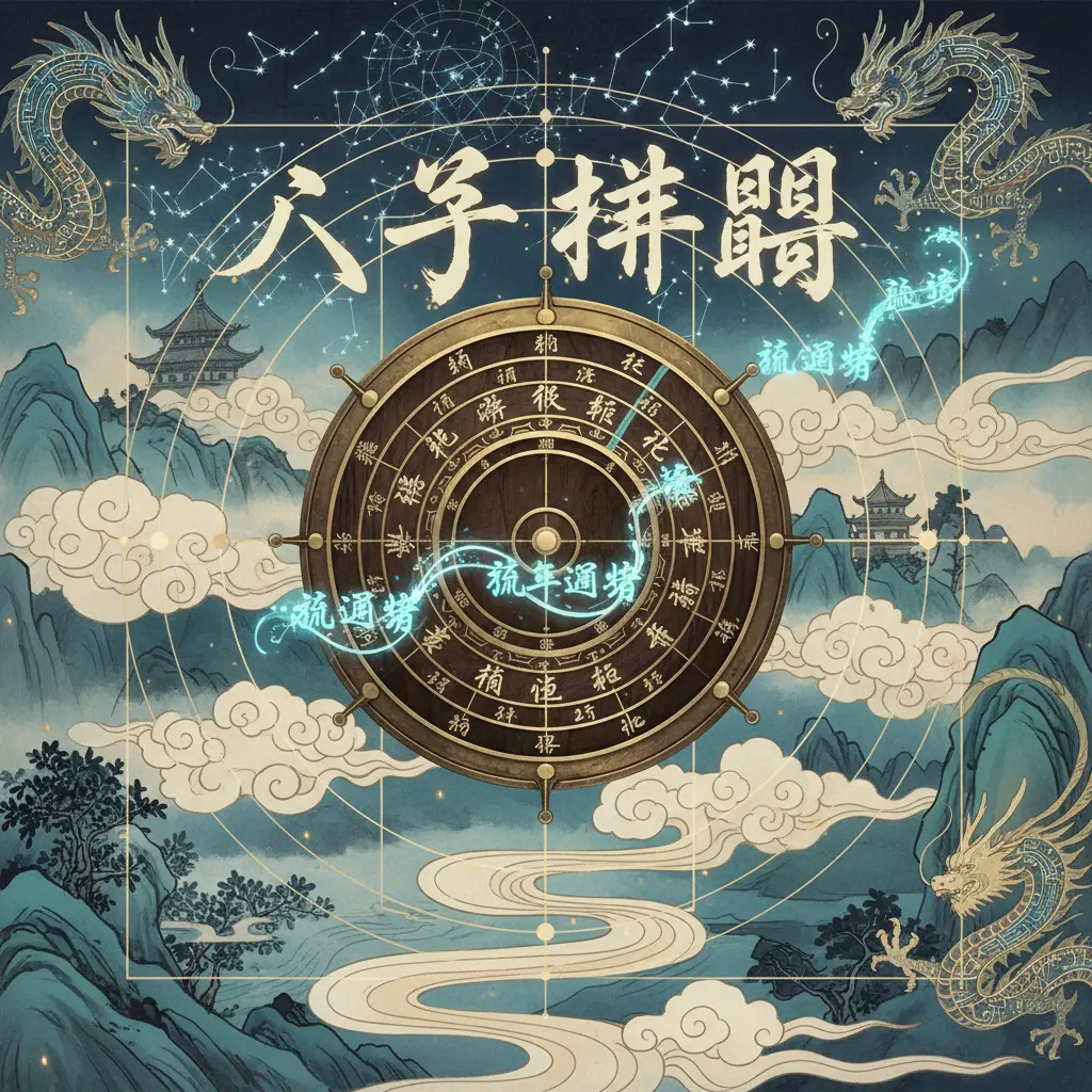 八字排盤 - 八字流年運勢