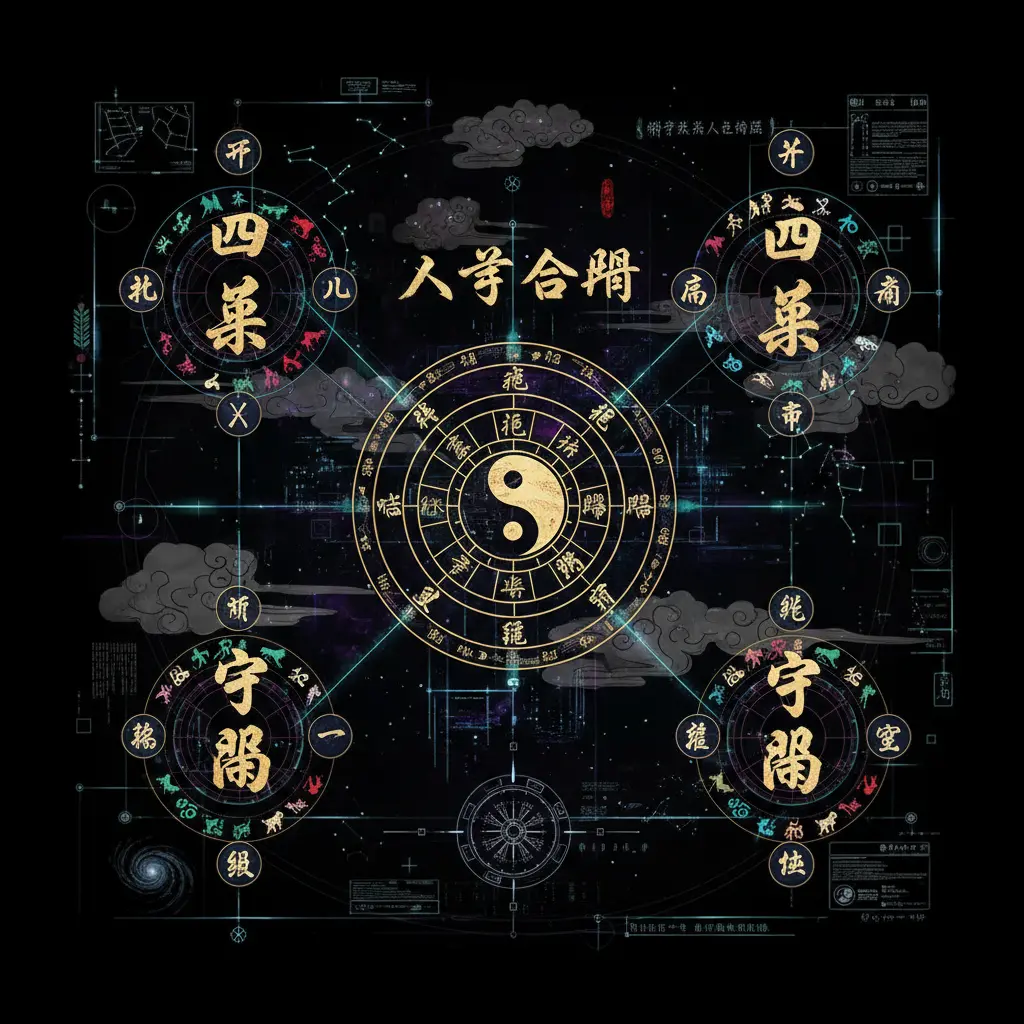 八字合盤 - 四柱八字