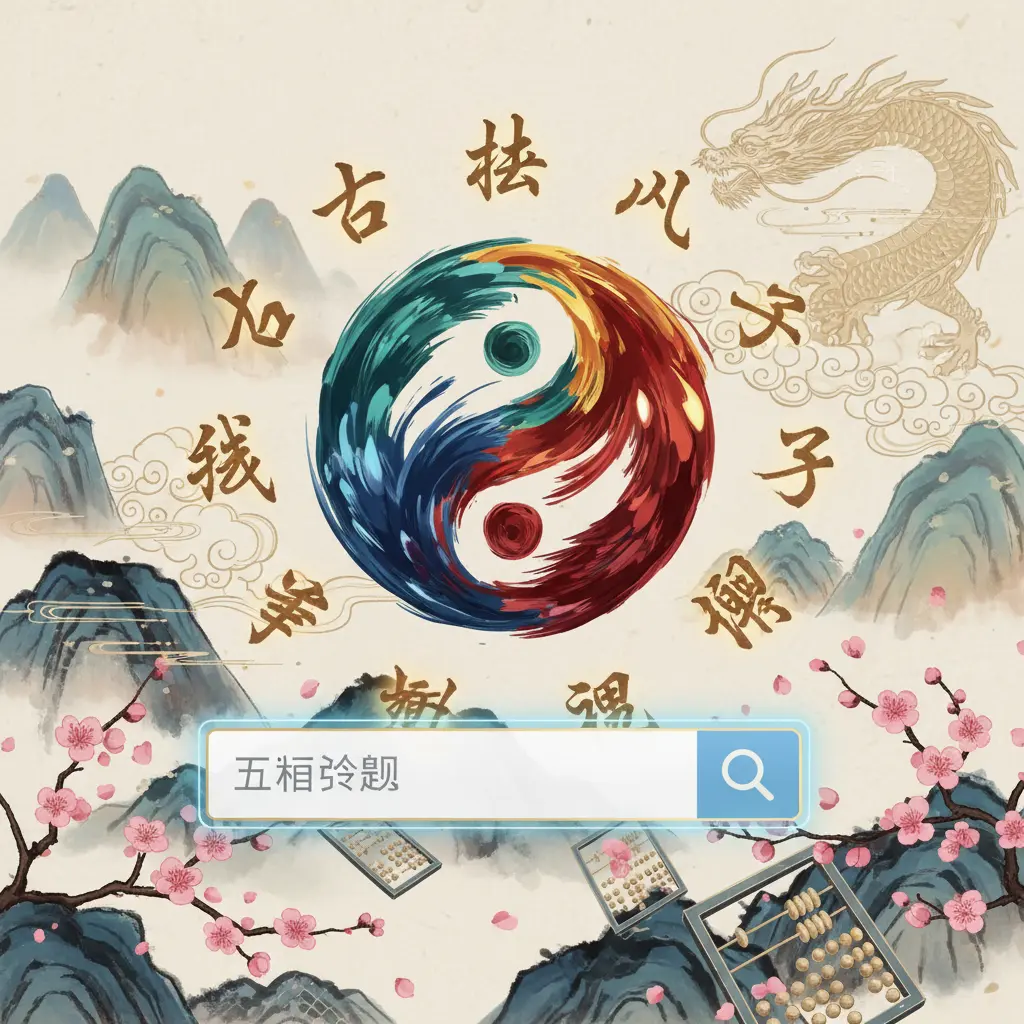 五行查詢 - 古法八字