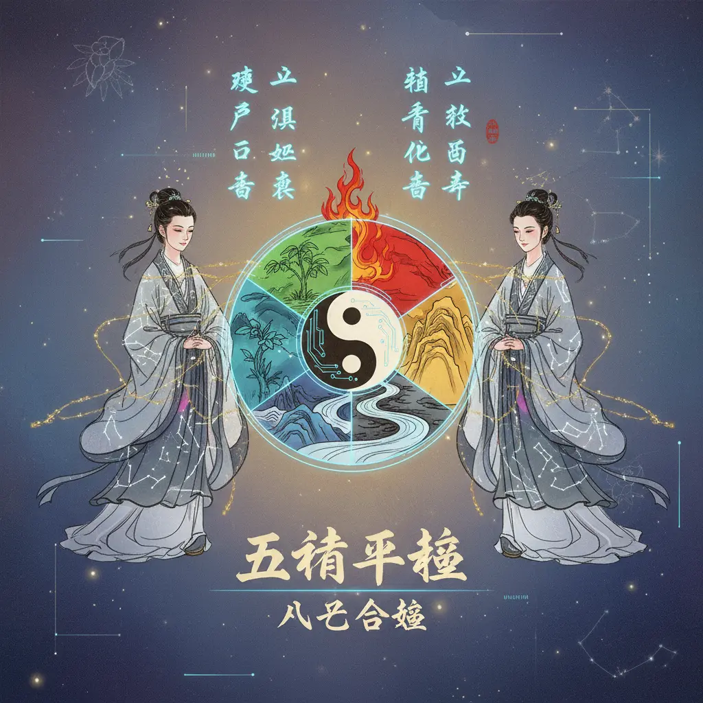 八字合婚 - 五行平衡