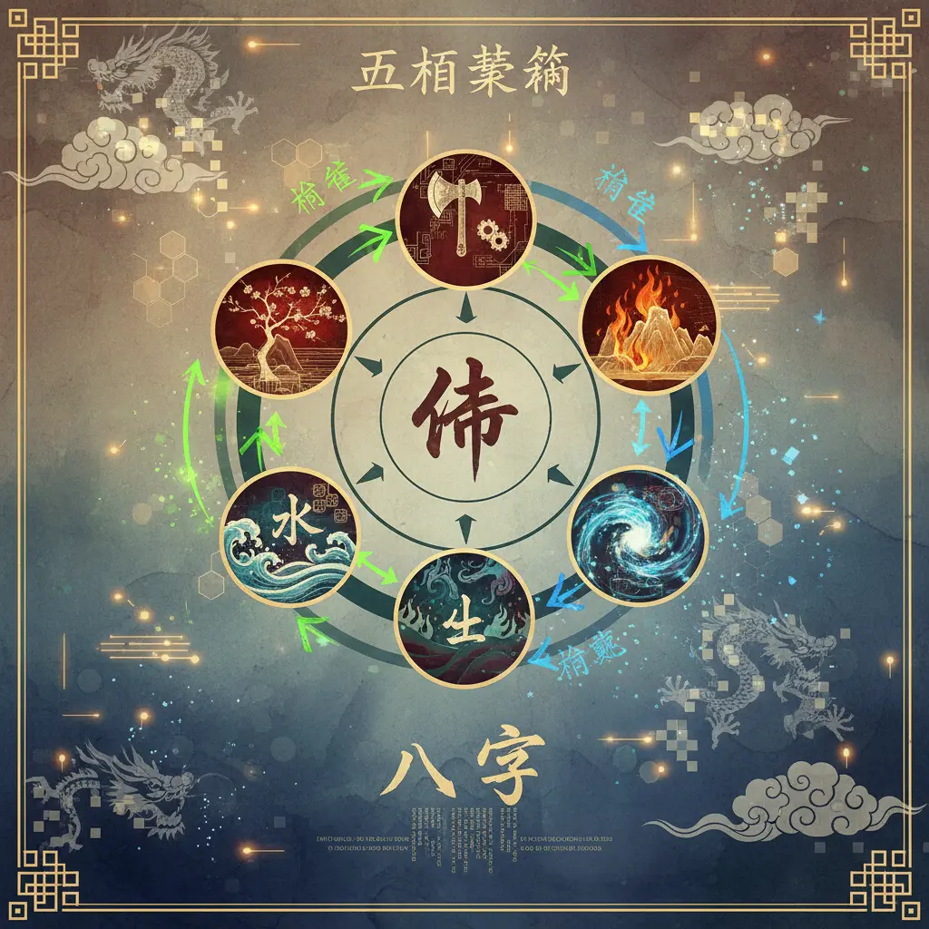 八字 - 五行結構