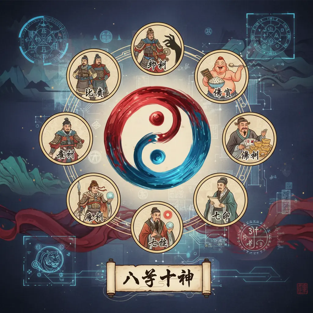 八字 - 十神