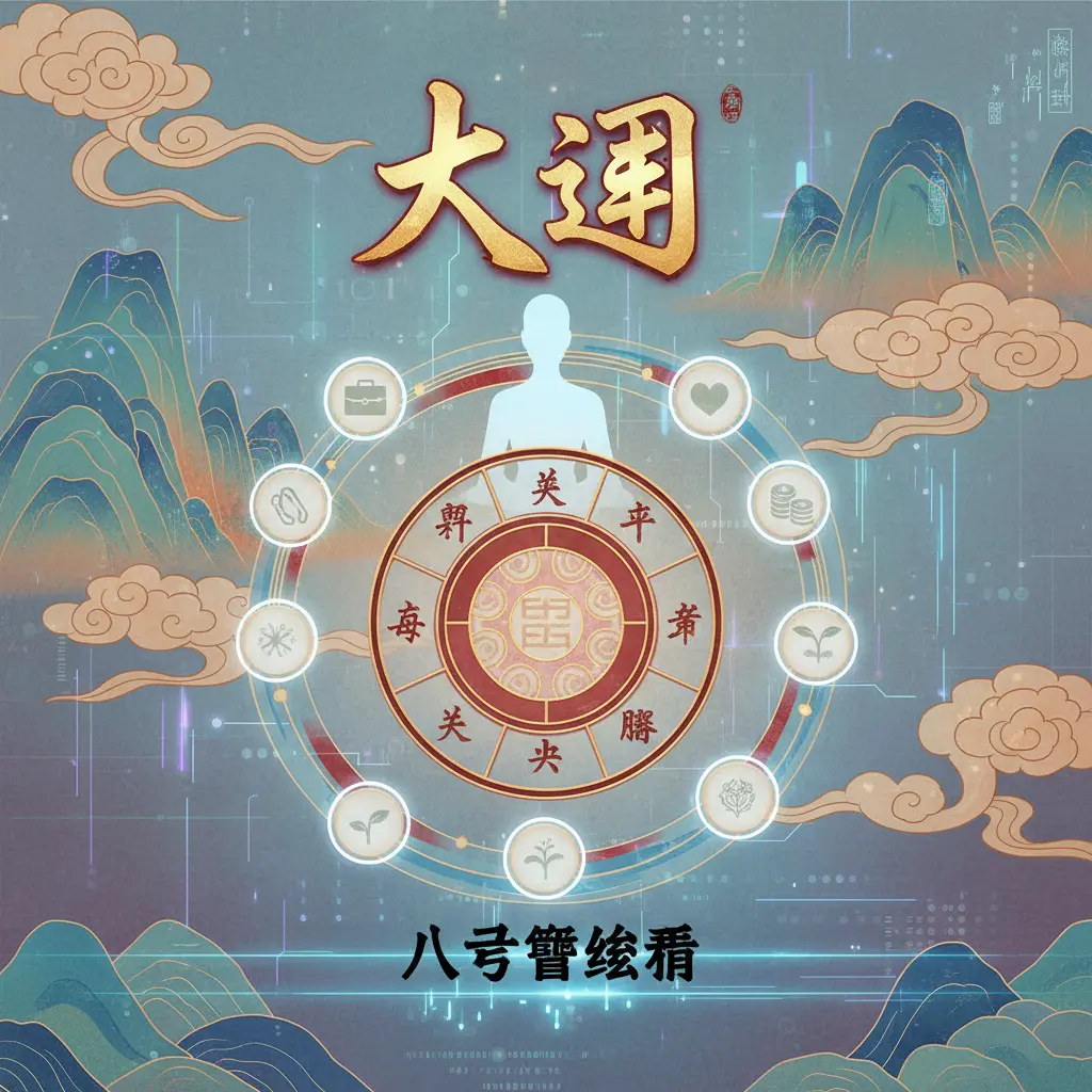 八字怎麼看 - 大運