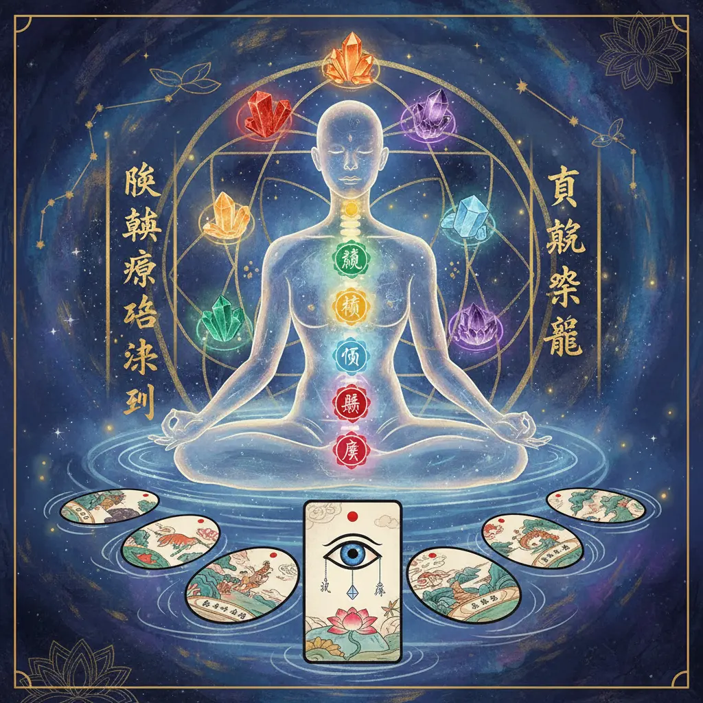 直覺塔羅 - 脈輪療愈水晶