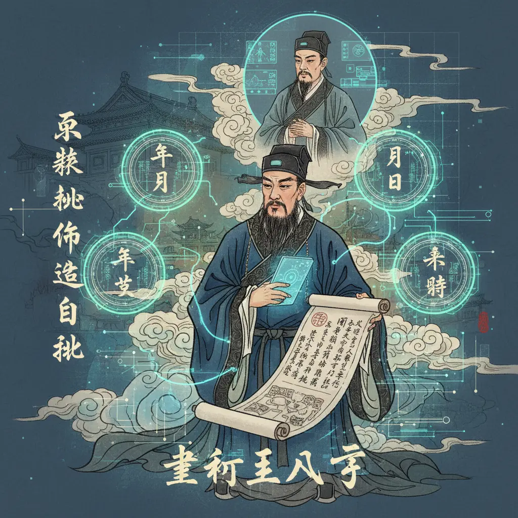 韋千里八字 - 袁樹珊命造自批