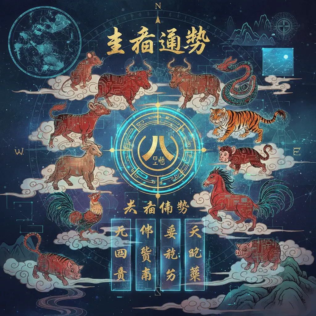 八字命盤 - 生肖運勢