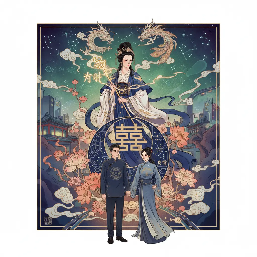 夫妻宮 - 右弼星