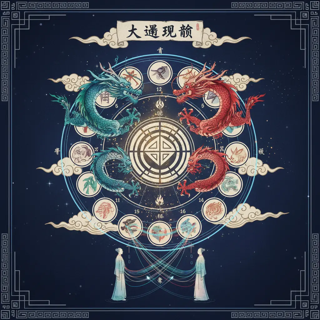 八字合盤 - 大運理論