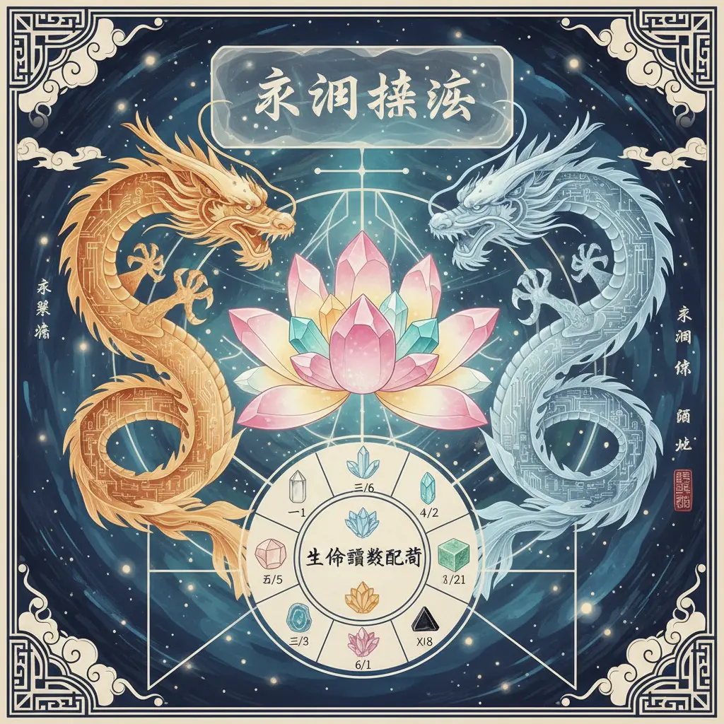 生命靈數配對 - 水晶療法