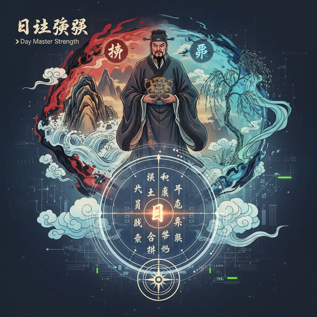 八字排盘 - 日主強弱