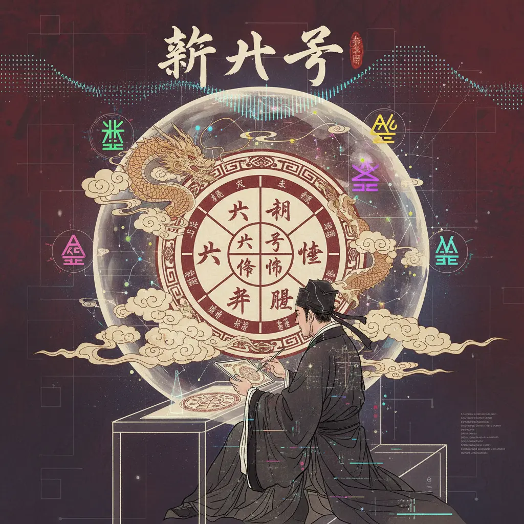 算八字 - 八字命盤