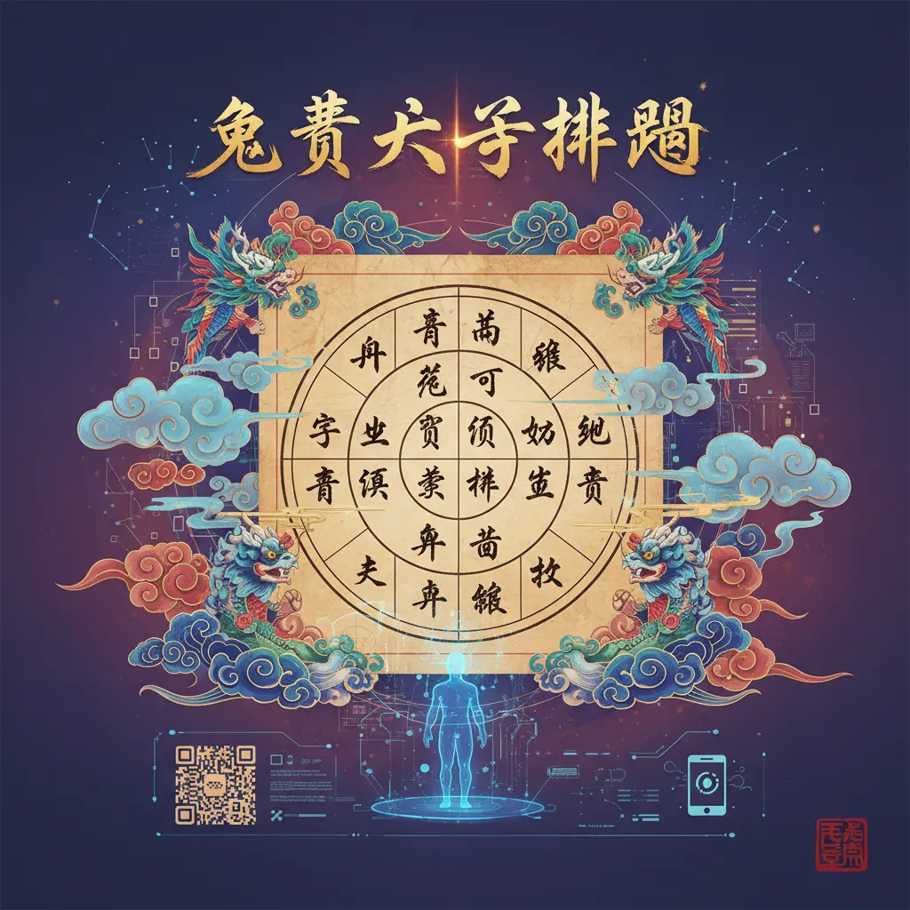 免費八字排盤 - 八字命盤