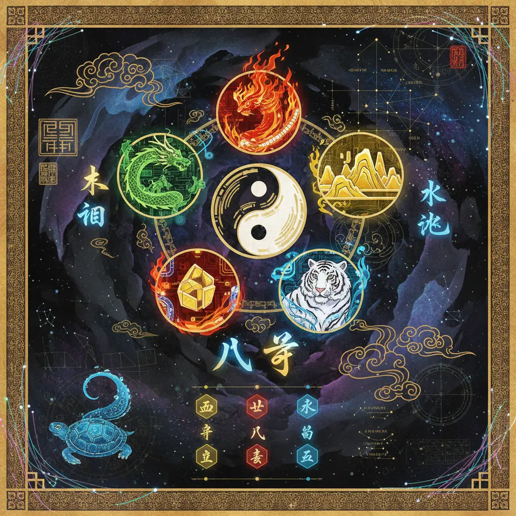 八字怎麼看 - 五行