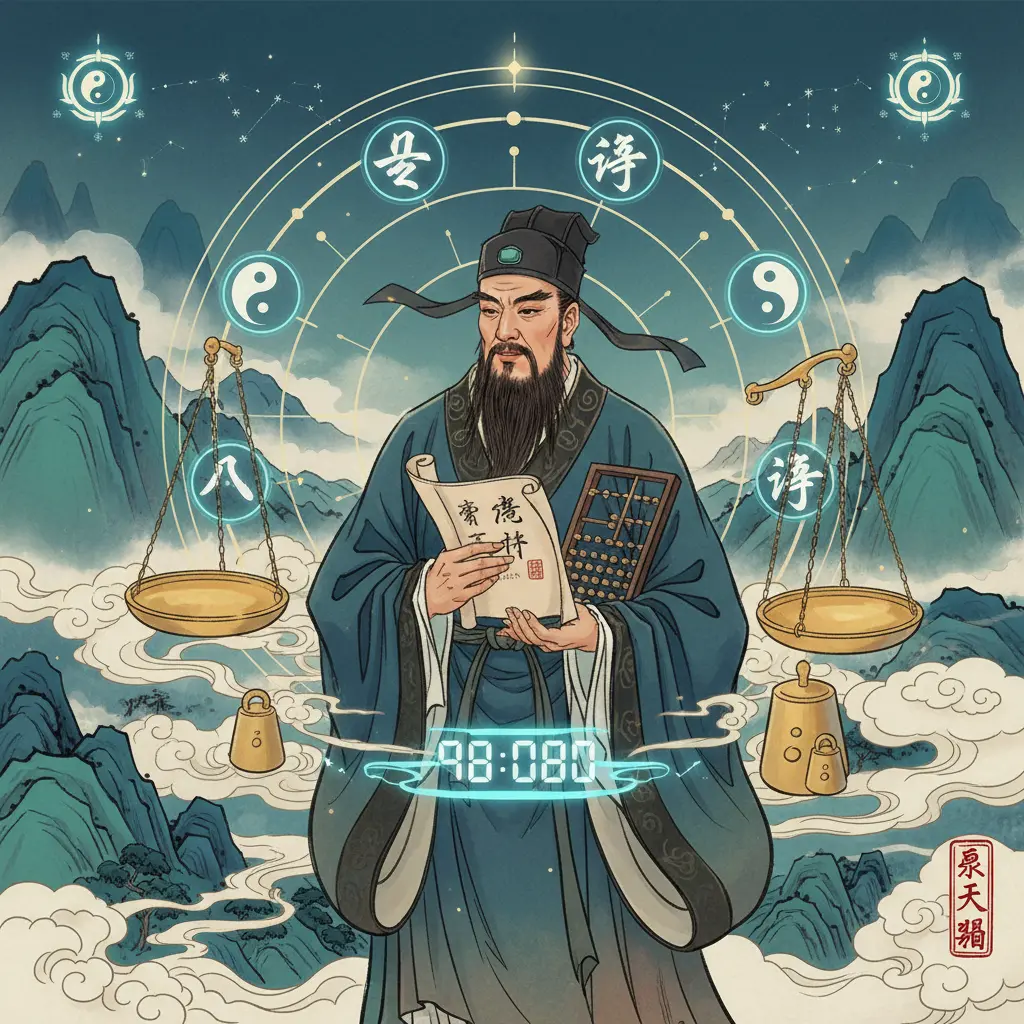 八字重量 - 袁天罡