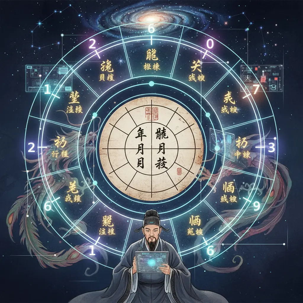 八字命盤 - 紫微鬥數