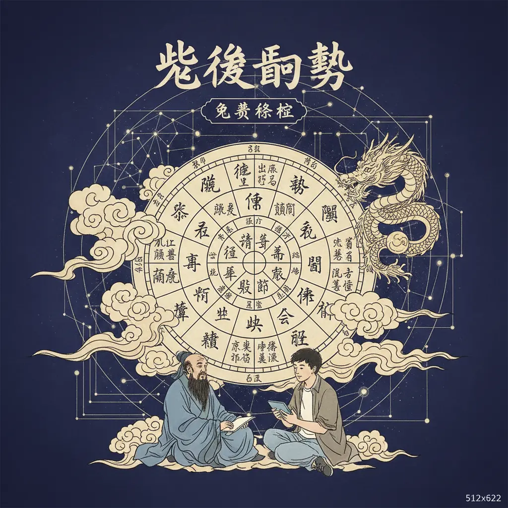 紫微命盤免費解析 - 紫微鬥數