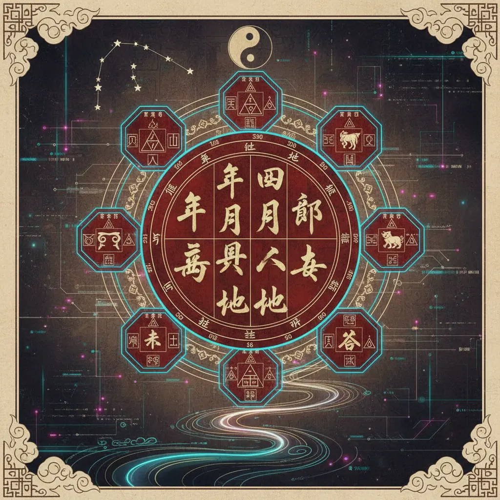 八字排盘 - 四柱八字