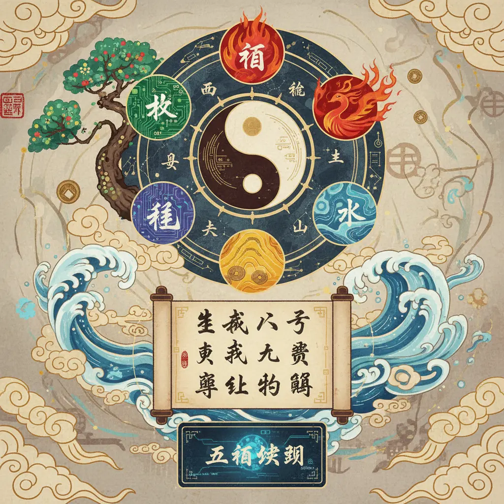 五行查詢 - 生辰八字