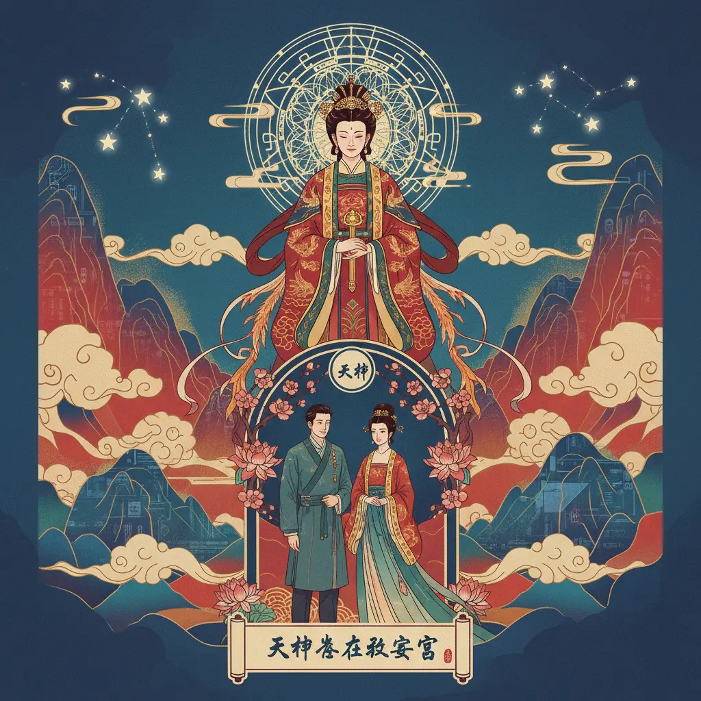 夫妻宮 - 天府星