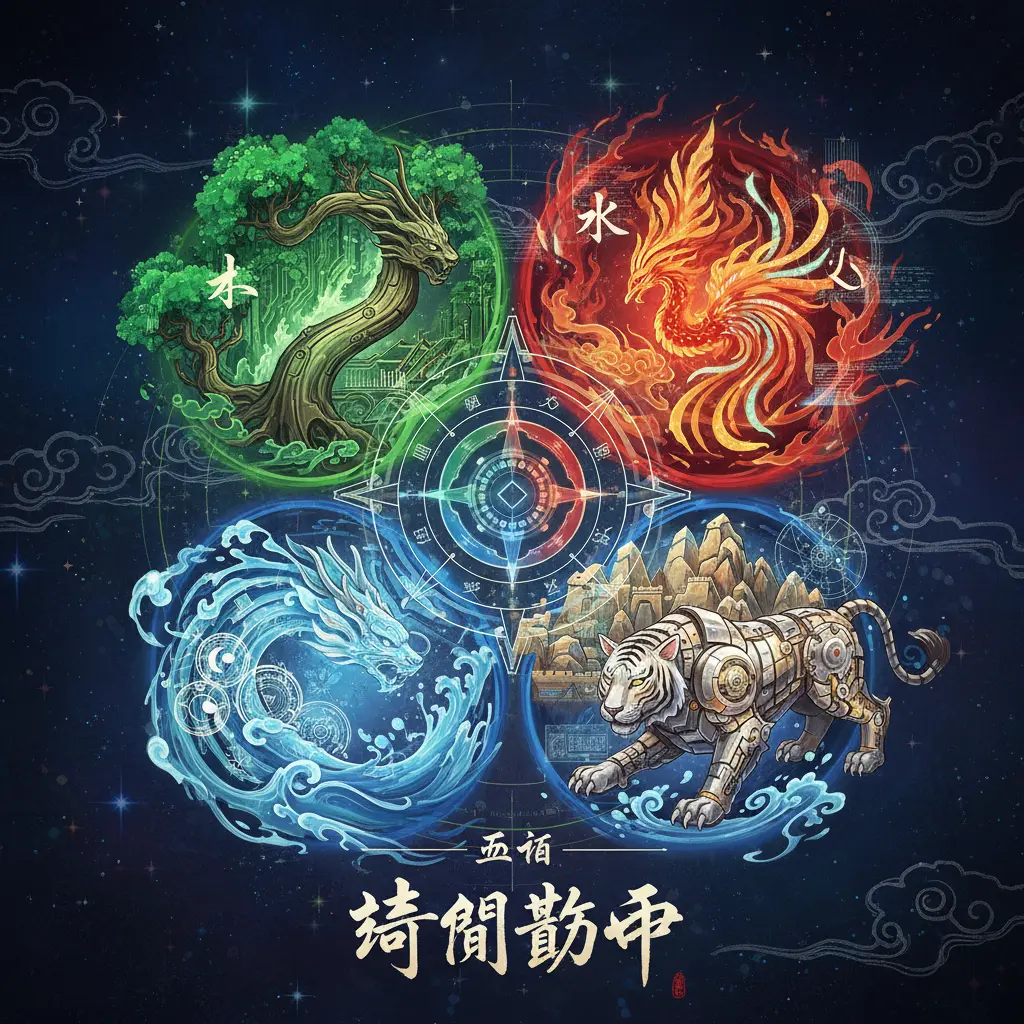 奇門遁甲 - 五行