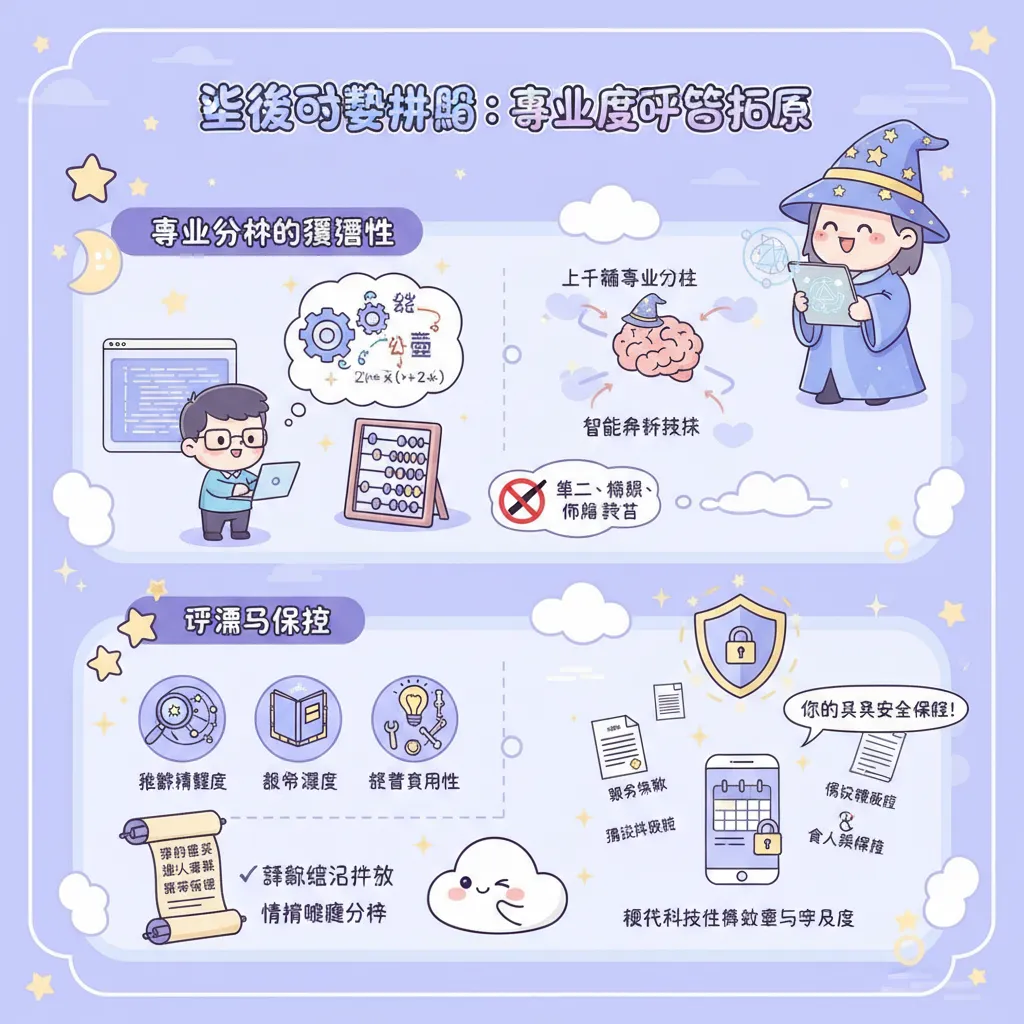 命理推算的專業性與評估標準