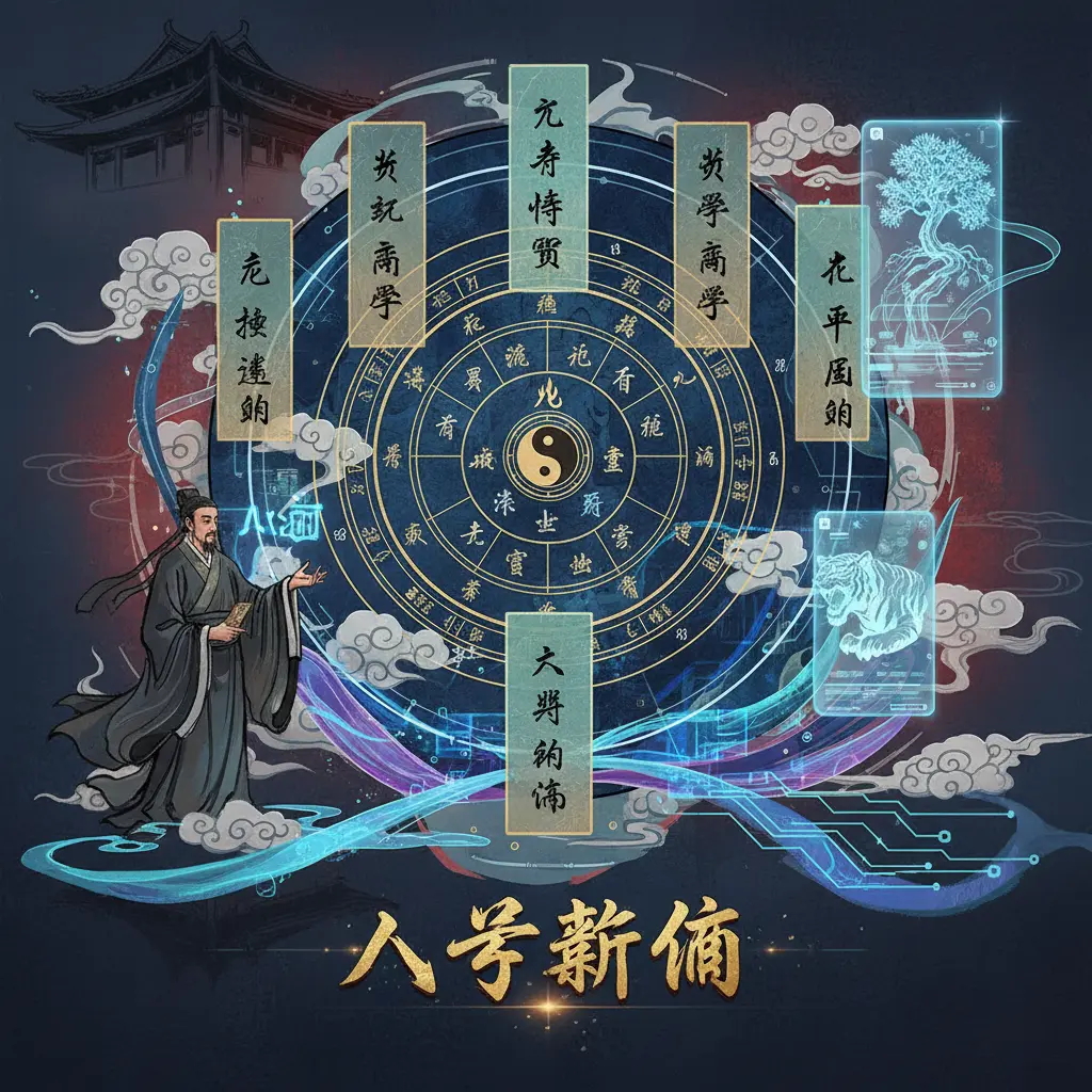 八字命盤 - 八字算命