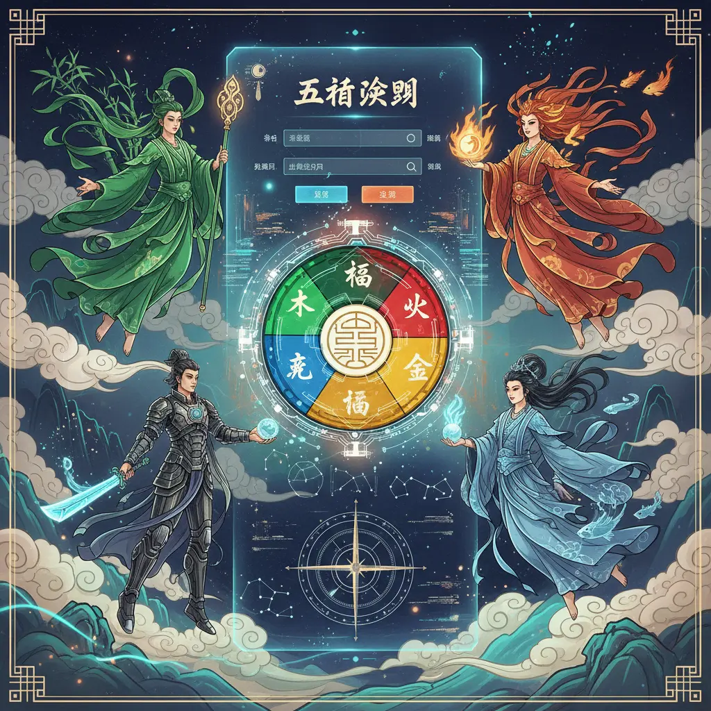 五行查詢 - 五行