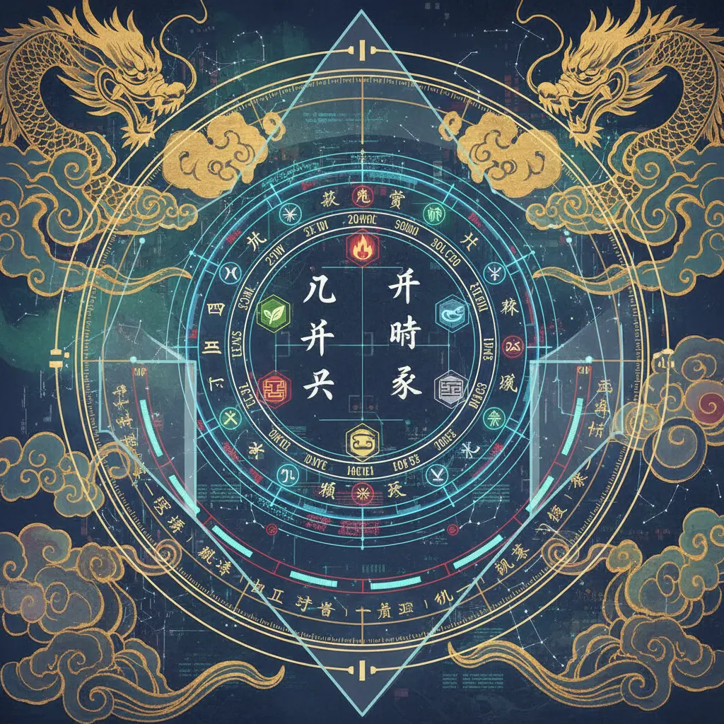 命盤 - 八字命盤