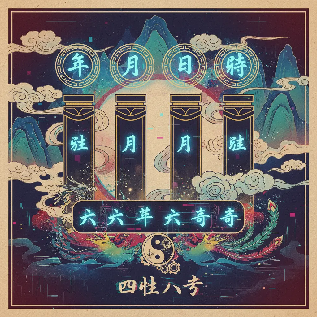 四柱八字 - 四柱