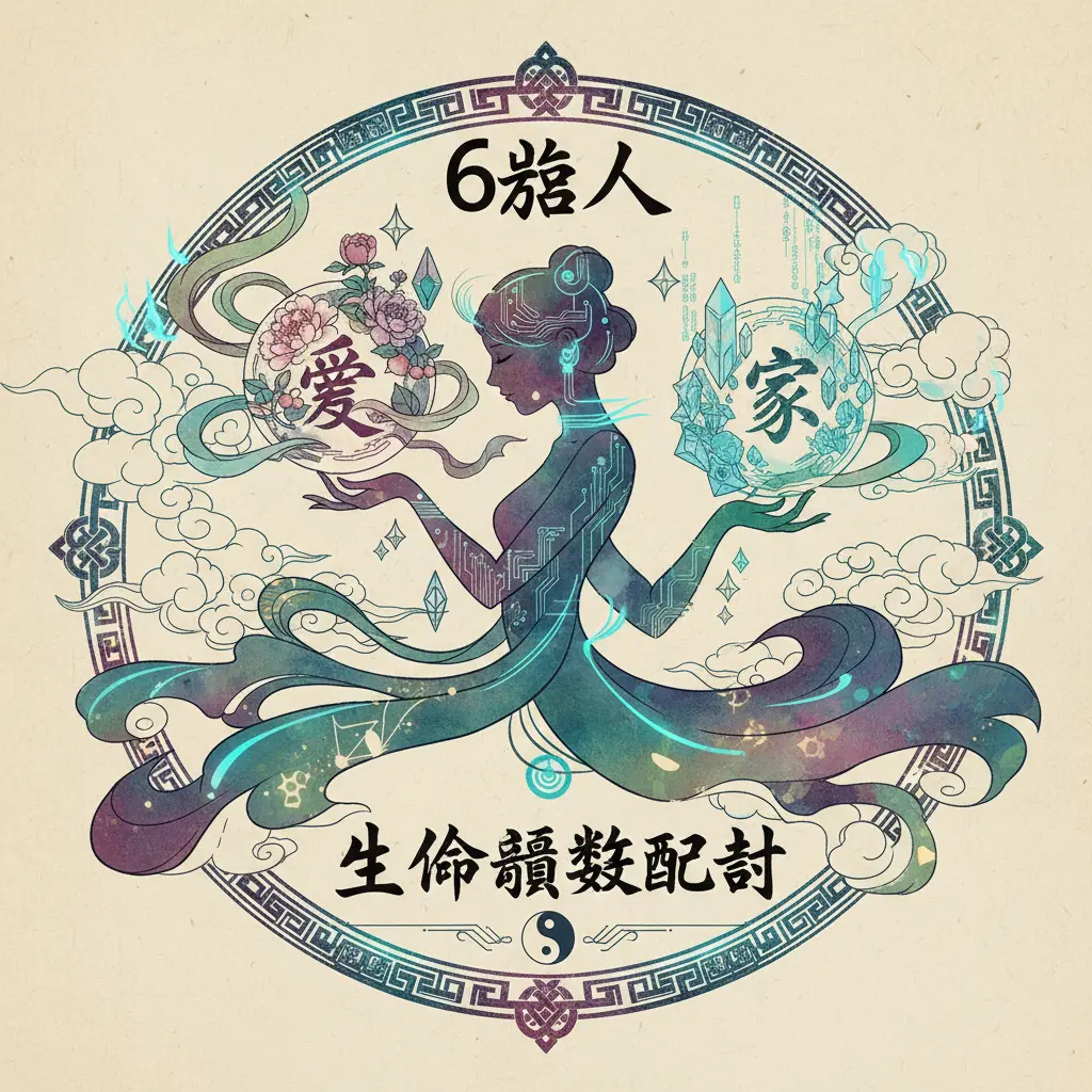 生命靈數配對 - 6號人