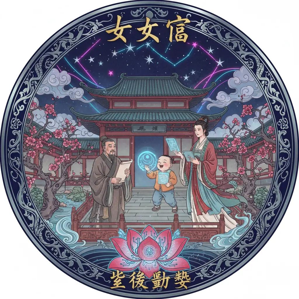 紫微鬥數 - 子女宮