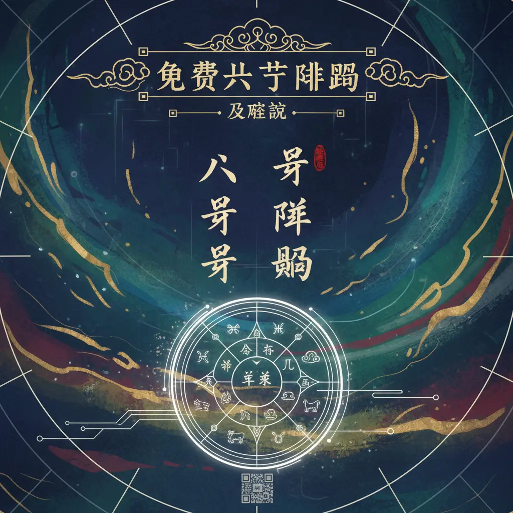 免費八字排盤及解說 - 八字