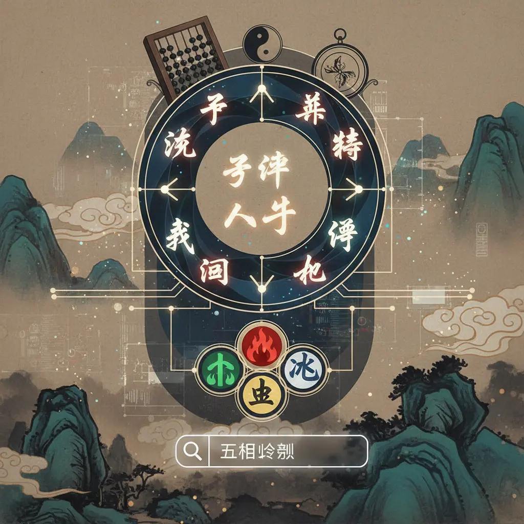五行查詢 - 子平八字
