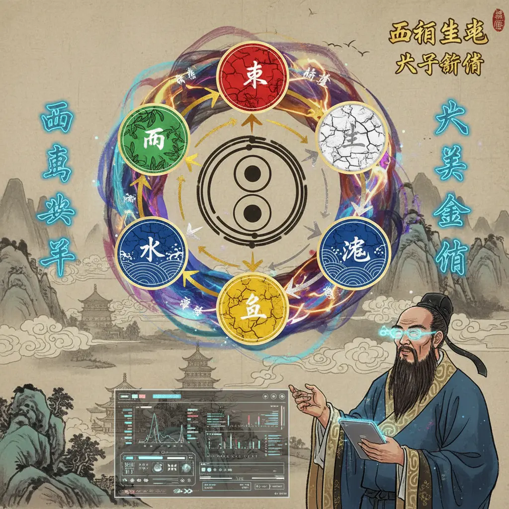 八字算命 - 五行生剋