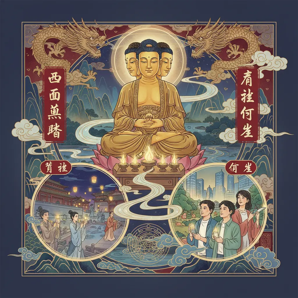 前世今生 - 四面佛點燈