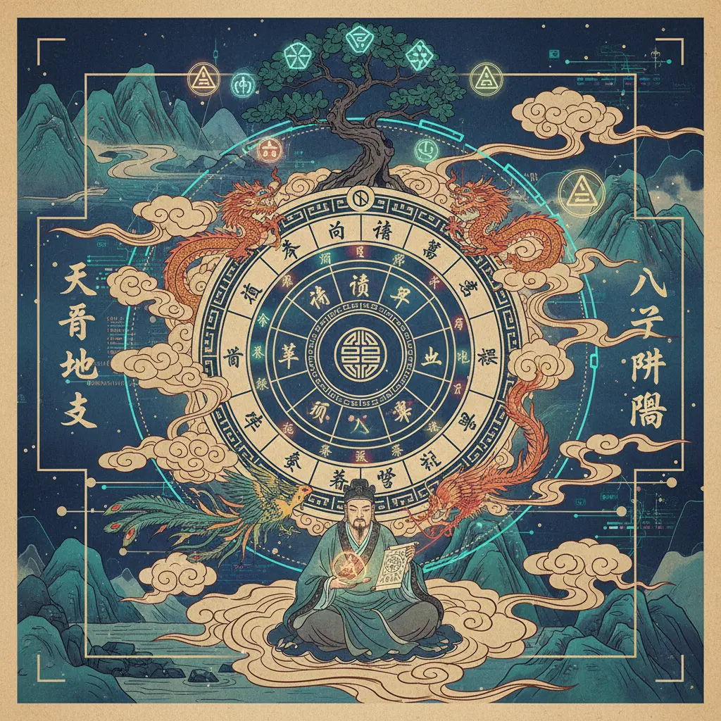 八字排盤 - 天干地支