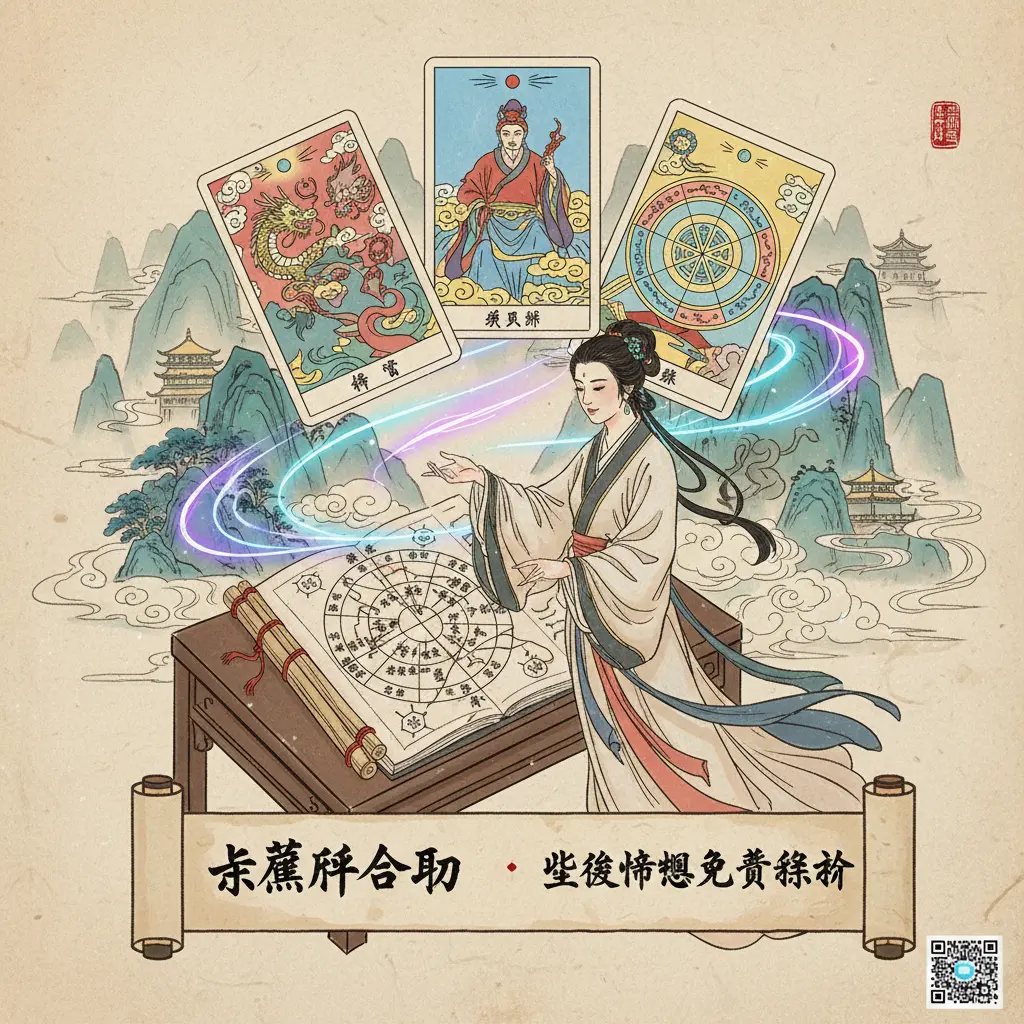 紫微命盤免費解析 - 塔羅牌占卜