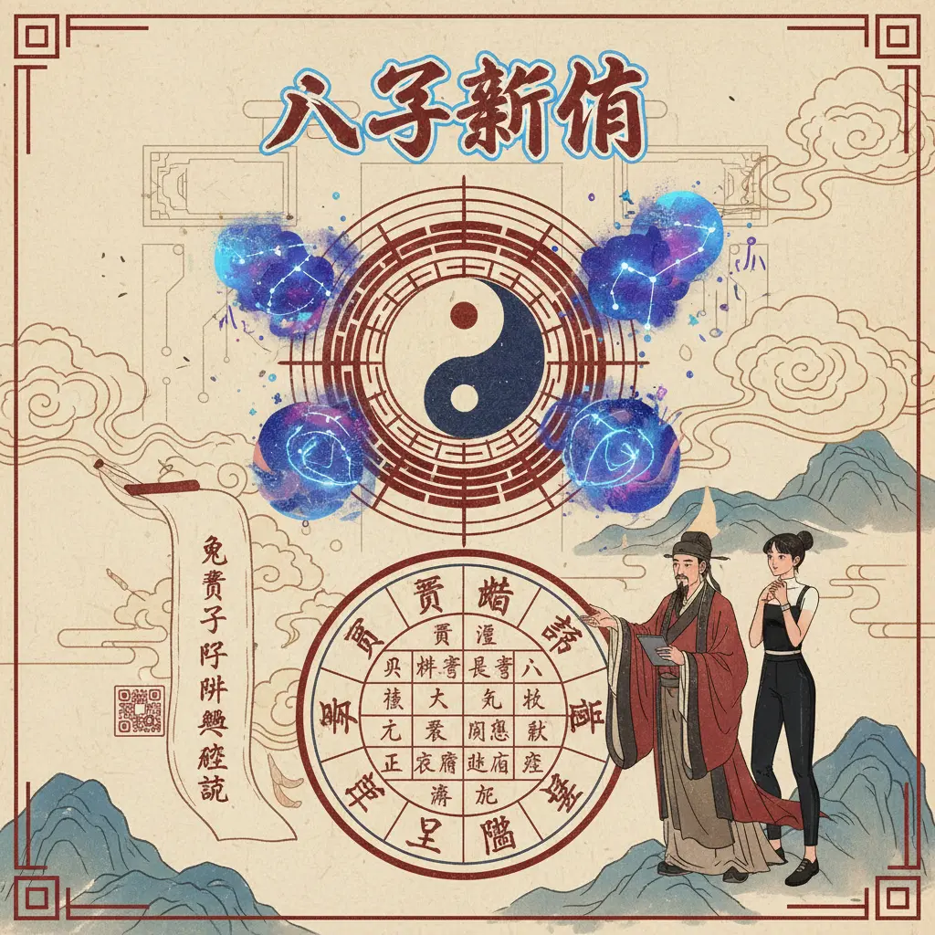 免費八字排盤及解說 - 八字算命