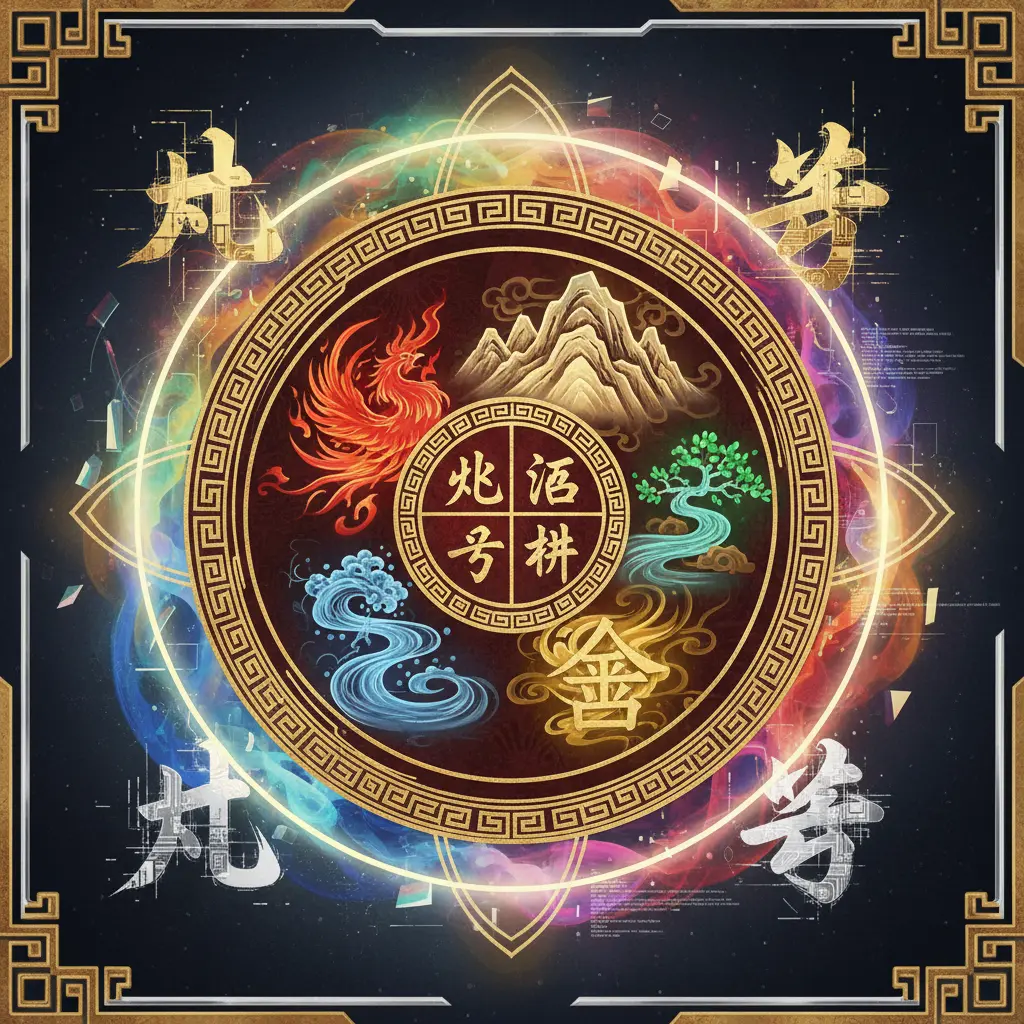 八字排盘 - 五行