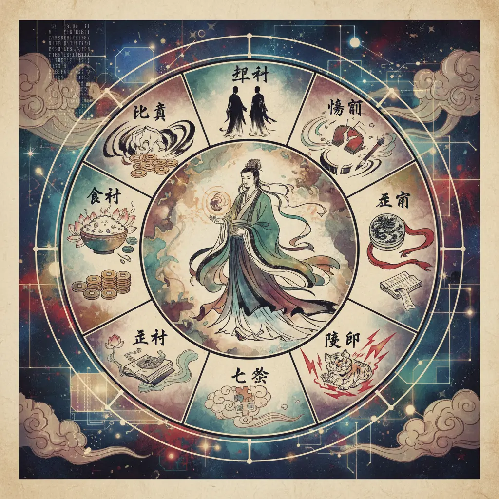 八字命盤 - 十神